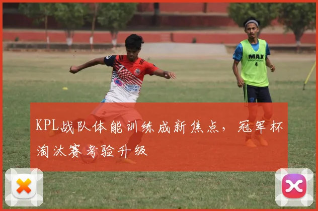 KPL战队体能训练成新焦点，冠军杯淘汰赛考验升级